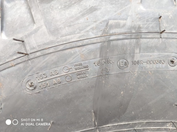 Пневматическая шина 15.5/80-24 / PR16 Starmaxx TR-60 REINFORCED 163/151 A8 TL